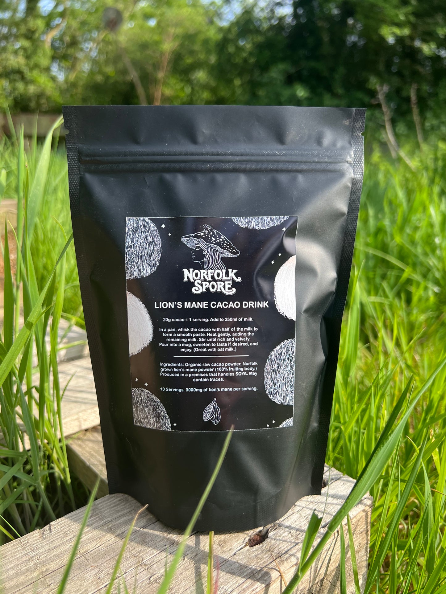 Lion's Mane Cacao Drink